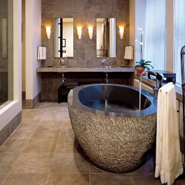 Modern Bathroom Remodeling San Diego - Sheiner Construction Dark colors