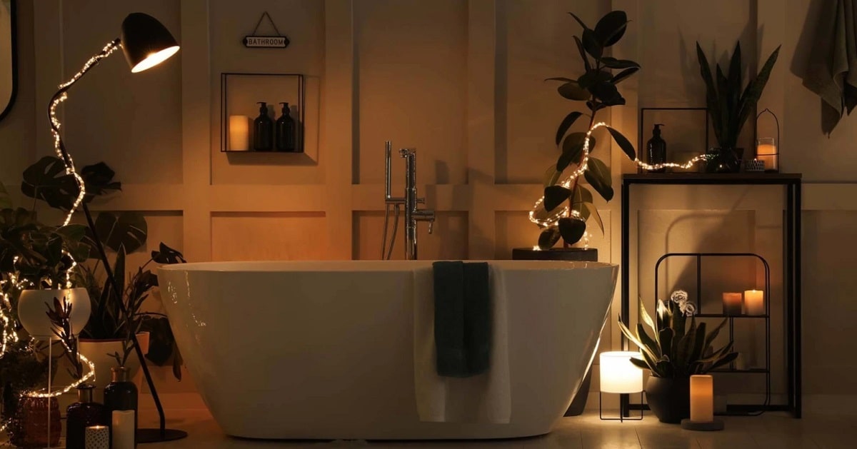 Ambient Lighting and Aromatherapy Your Own SPA Corner Within Your Home