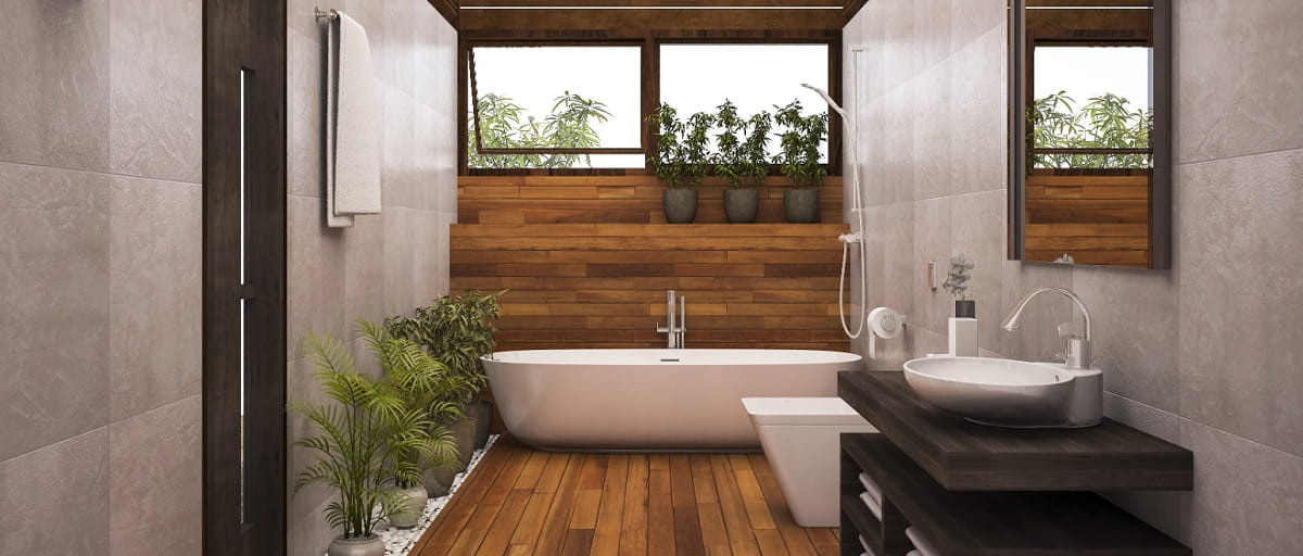 Natural Materials and Earthy Tones Ultimate Trends for Bathroom Remodeling