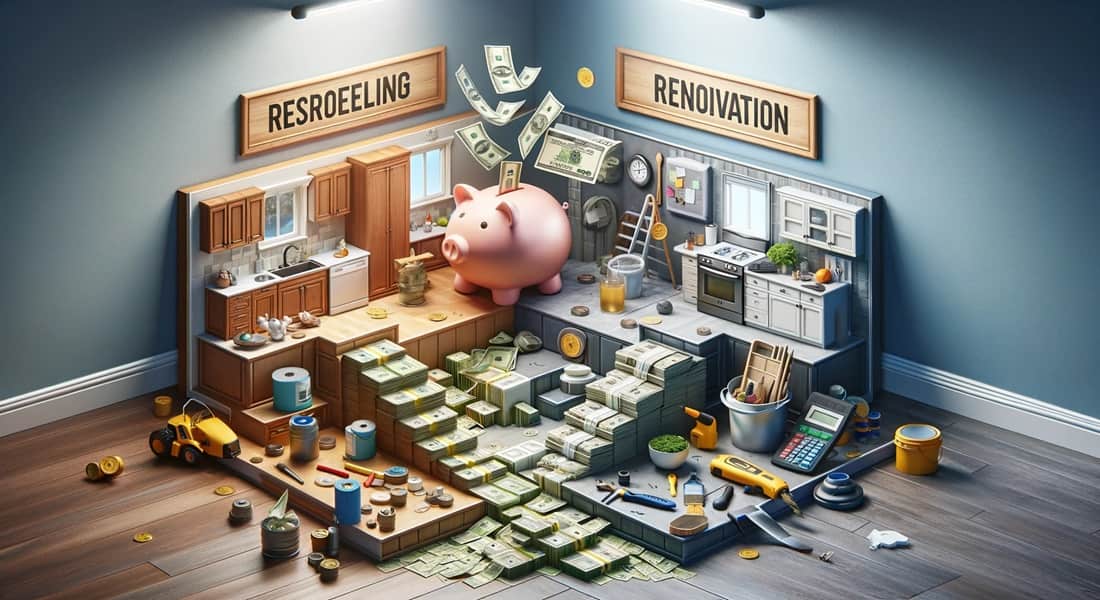 Cost Difference Between Remodeling and Renovation