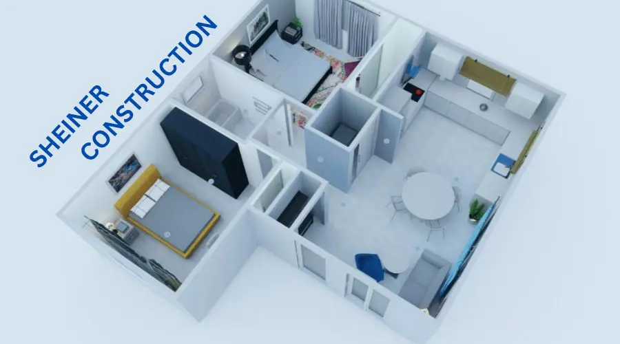 DETACHED ADU SAN DIEGO Large sized detached ADU with 2 bedrooms kitchen bathroom living