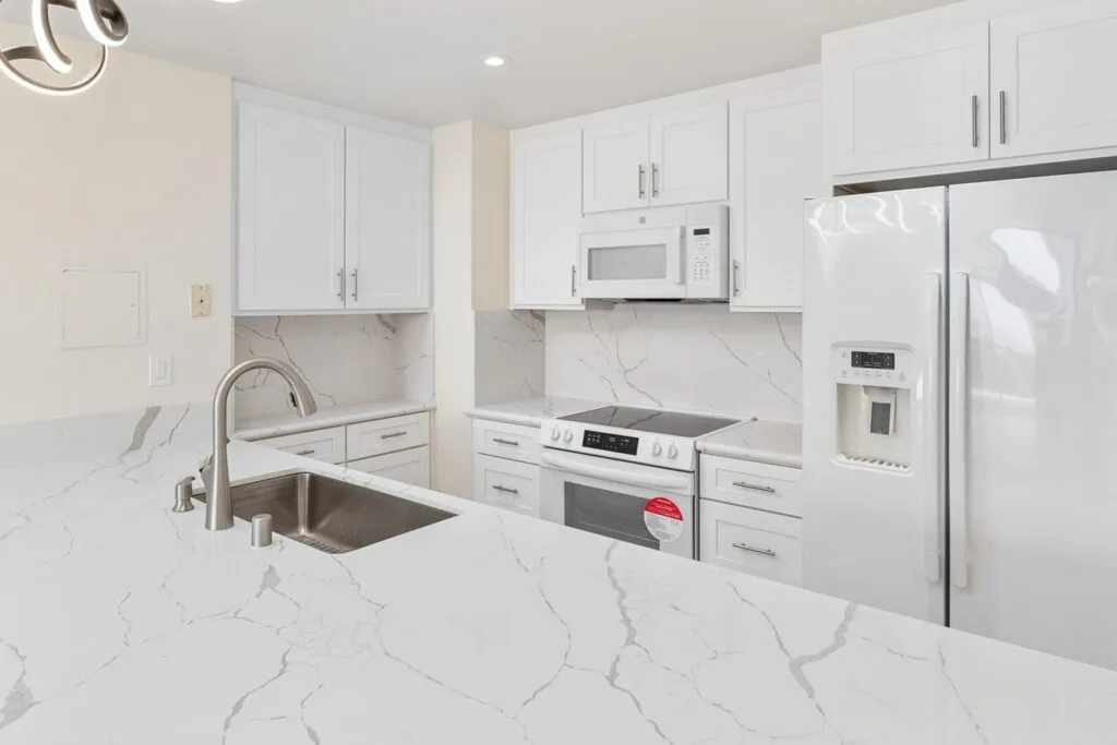 Full House Remodel By Sheiner Construction In San Diego - White Kitchen Full House Remodel by Sheiner Construction in San Diego - White Kitchen