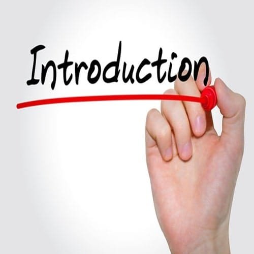 Introduction introduction