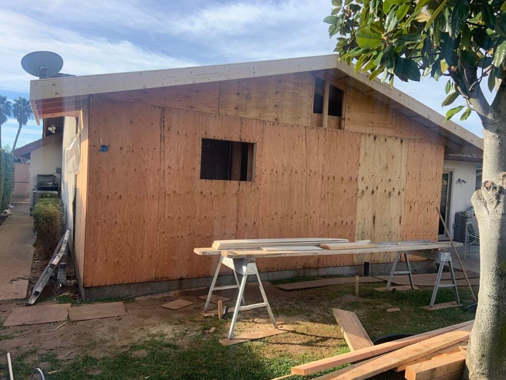 Mira Messa Addition By Sheiner Construction - Wood Stage Mira Messa Addition by Sheiner Construction - Wood Stage