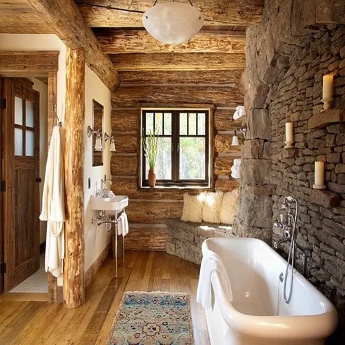 Rustic-Chic Spa Bathrooms Rustic-Chic SPA Bathrooms