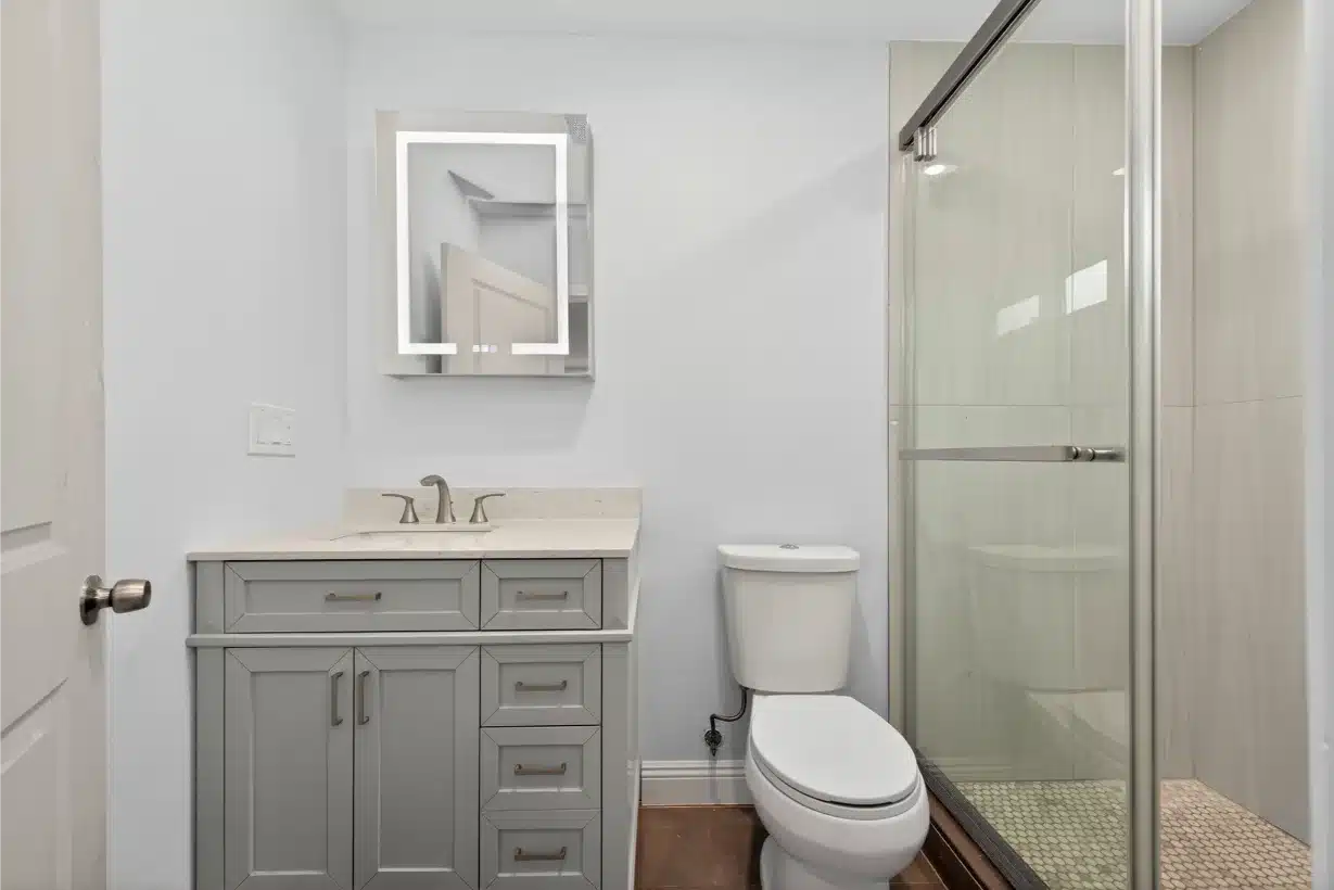 The second bathroom, built to the same specification