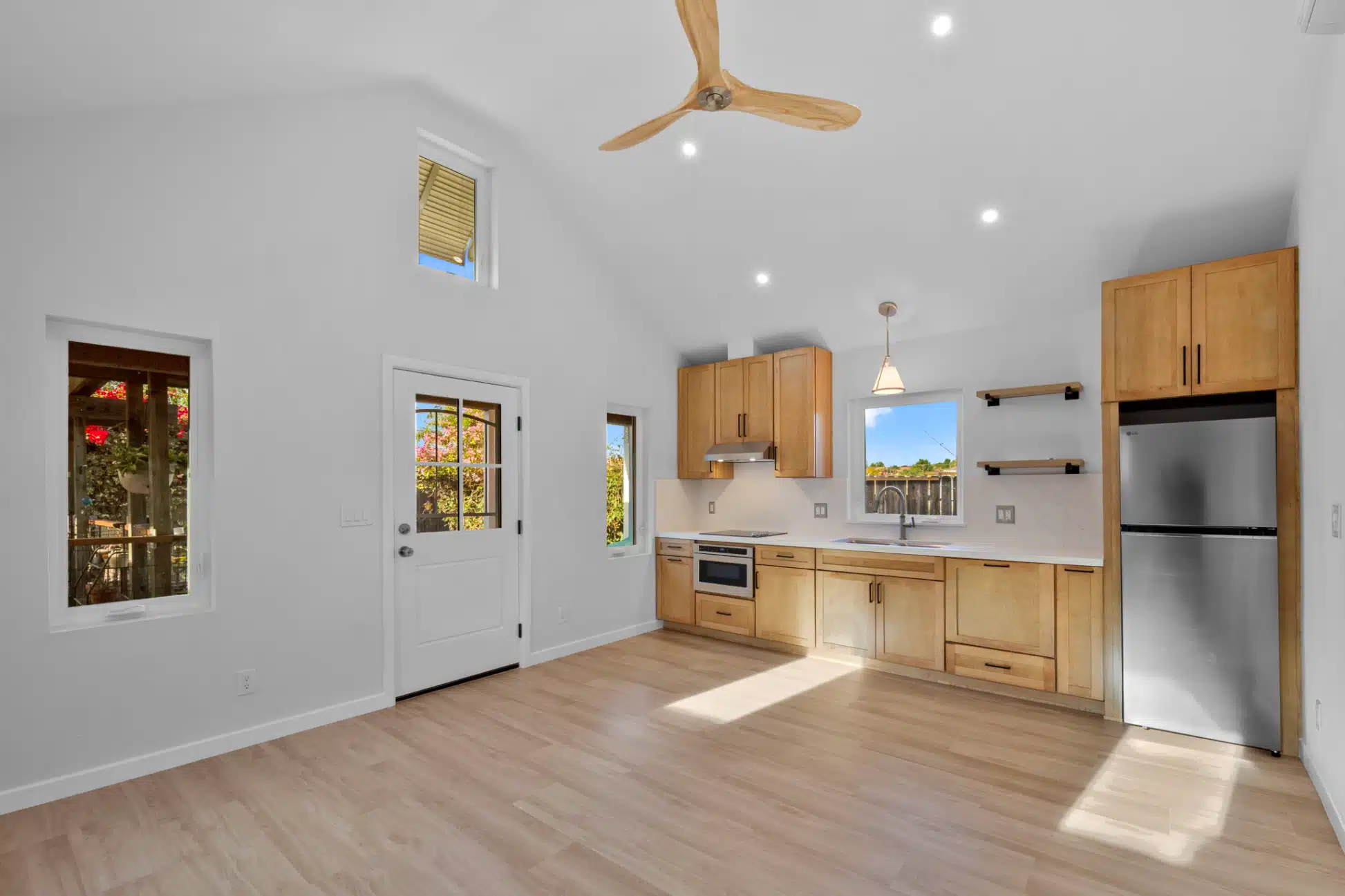 Completed remodelling project by Sheiner Construction in San Diego