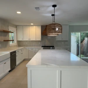 Whole House Remodeling In Clairemont San Diego, Ca Kitchen with Island remodeled in Clairemont San Diego by Sheiner Construction (11)