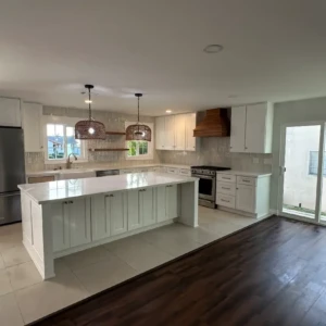 Whole House Remodeling In Clairemont San Diego, Ca Kitchen with Island remodeled in Clairemont San Diego by Sheiner Construction (12)