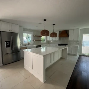 Whole House Remodeling In Clairemont San Diego, Ca Kitchen with Island remodeled in Clairemont San Diego by Sheiner Construction (18)