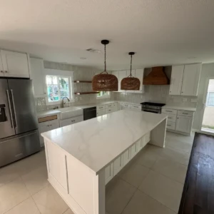Whole House Remodeling In Clairemont San Diego, Ca Kitchen with Island remodeled in Clairemont San Diego by Sheiner Construction (2)
