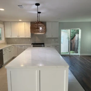 Whole House Remodeling In Clairemont San Diego, Ca Kitchen with Island remodeled in Clairemont San Diego by Sheiner Construction (6)