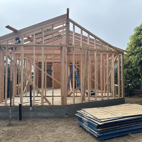 Addition Construction San Diego Addition Construction Start of Addition by Sheiner Construction