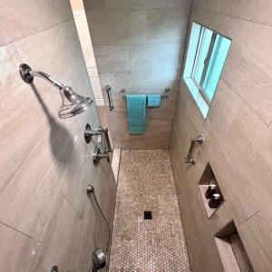 Addition Construction San Diego Addition Construction Mira Messa Addition by Sheiner Construction - Shower