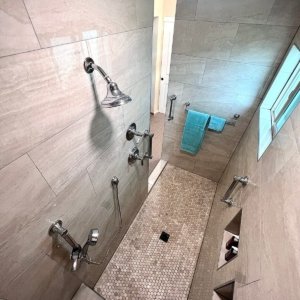 Addition Construction San Diego Addition Construction Mira Messa Addition by Sheiner Construction - Shower