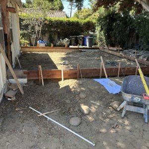 Adu Construction San Diego Adu Builder Early stages of the attached ADU Construction in La Jolla - By Sheiner Construction (11)