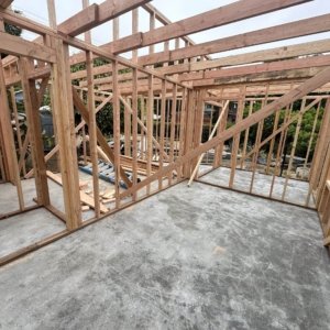 Adu Construction San Diego Adu Builder Early stages of the attached ADU Construction in La Jolla - By Sheiner Construction (17)