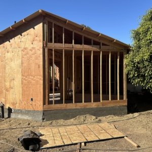 Adu Construction San Diego Adu Builder Early stages of the attached ADU Construction in La Jolla - By Sheiner Construction (20)